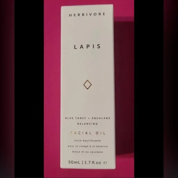 NIB herbivore Lapis Blue tansy + squalane balancing Face oil 50ML - Picture 2 of 6